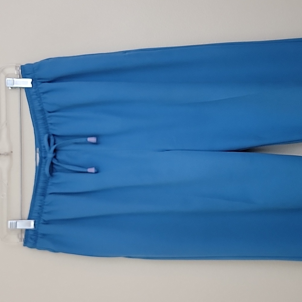 Drapers & Damon Blue Straight  Wide Leg Pants Petite M